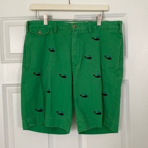 Polo by Ralph Lauren Men’s Green Shorts Size: 34